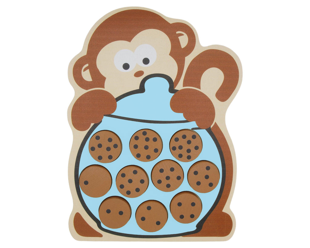 Cookie Monkey Numbers Puzzle - TheToysRoom