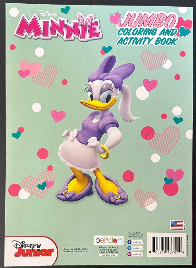 Disney Minnie Jumbo Coloring and Activity Book - TheToysRoom