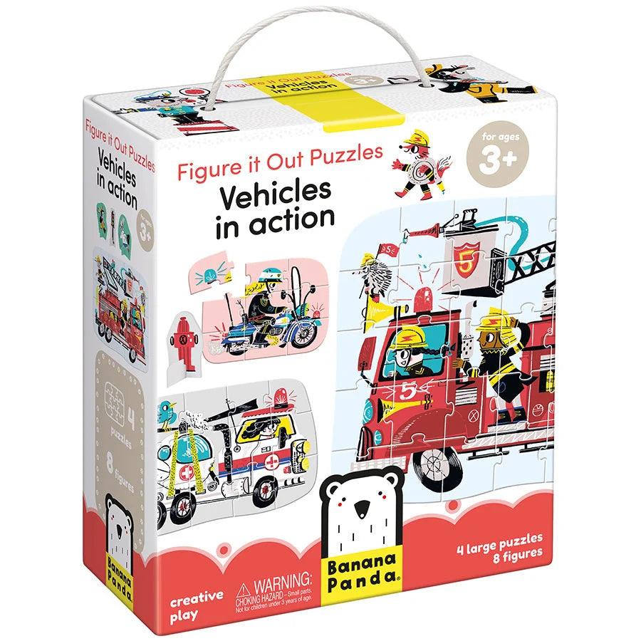 Figure it Out Puzzles Vehicles in Action - TheToysRoom
