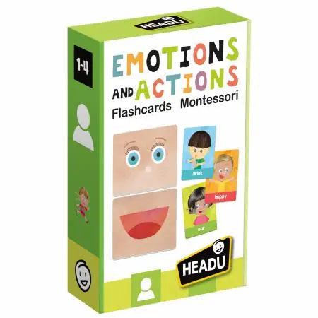 Flashcards Emotions and Actions Montessori - TheToysRoom