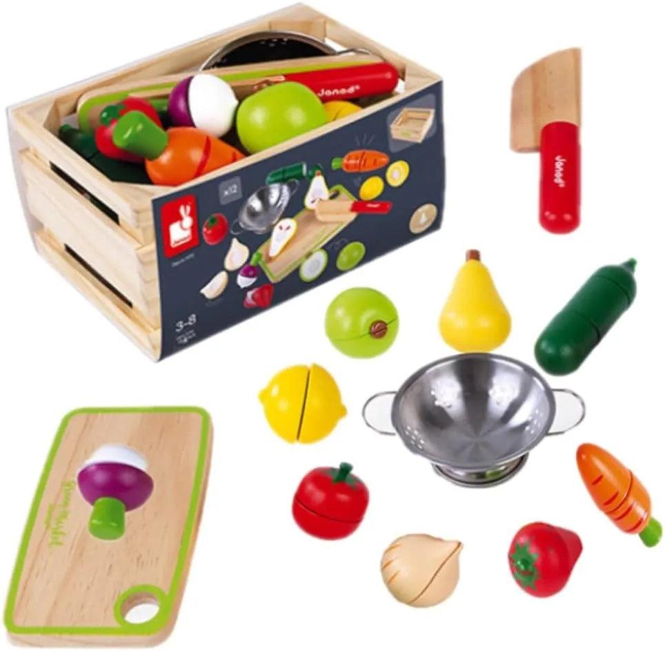 Green Market Fruits & Vegetable Maxi Set - TheToysRoom
