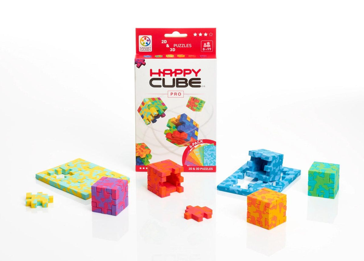 Puzzle Niño 6 Años Happy Cube Junior - Juego 6 Puzzles 3D - Para