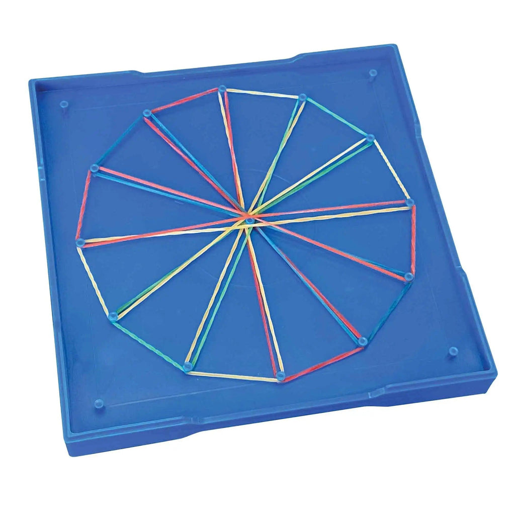 Kids First Math: Large Double-Sided Geoboard Set - TheToysRoom