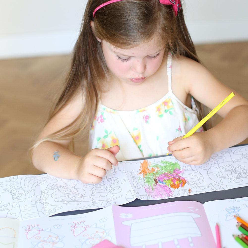 Looong Coloring Books - I Love Coloring Fairies - TheToysRoom