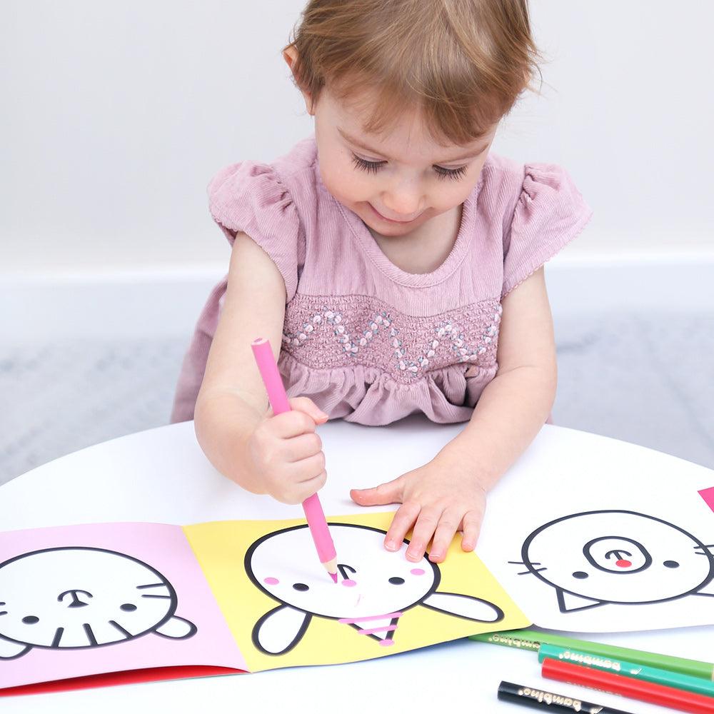 Looong Coloring Books The Write Grip - Animals - TheToysRoom