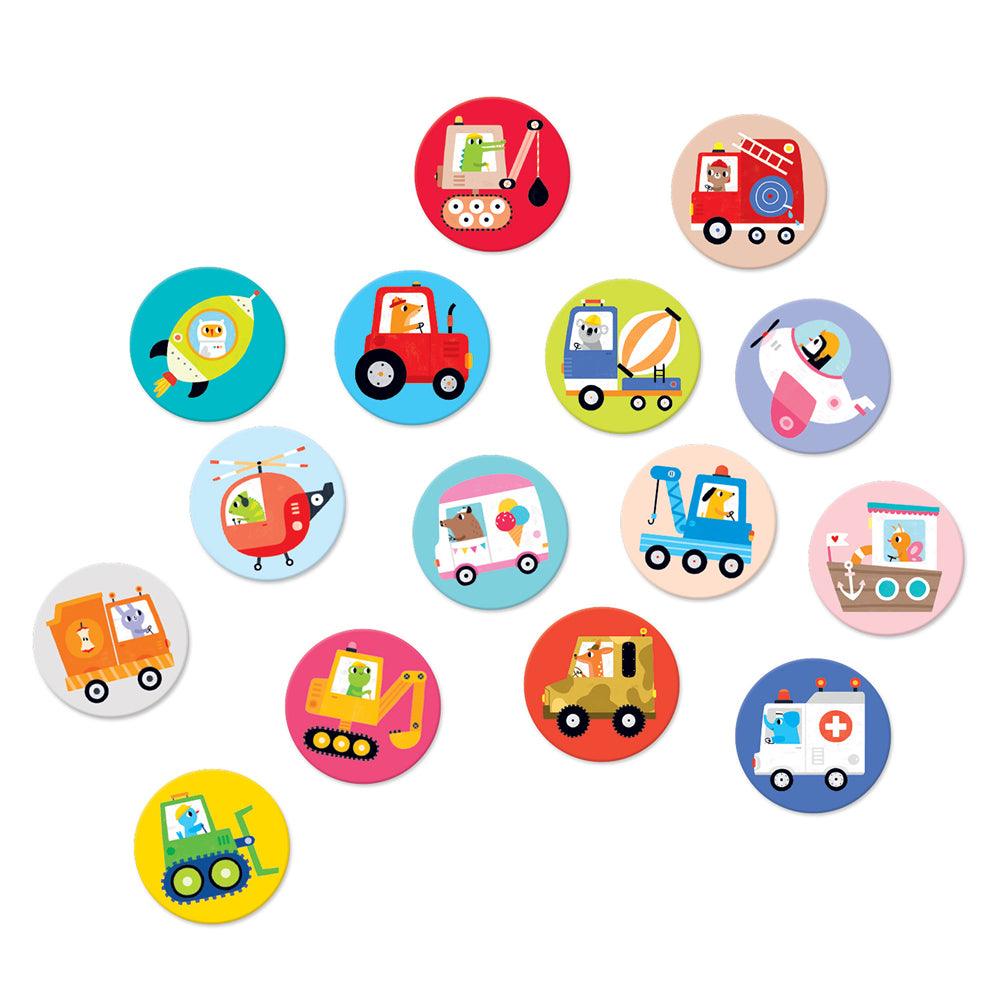 On-the-Go Memory Game Vehicles - TheToysRoom