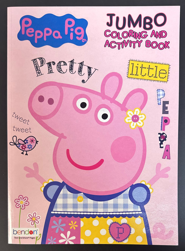 Peppa Pig Jumbo Coloring and Activity Book - TheToysRoom