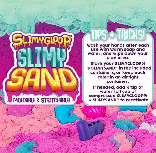 SLIMYGLOOP SLIMYSAND Bucket 1.5 lb. - Cotton Candy - Scented - TheToysRoom