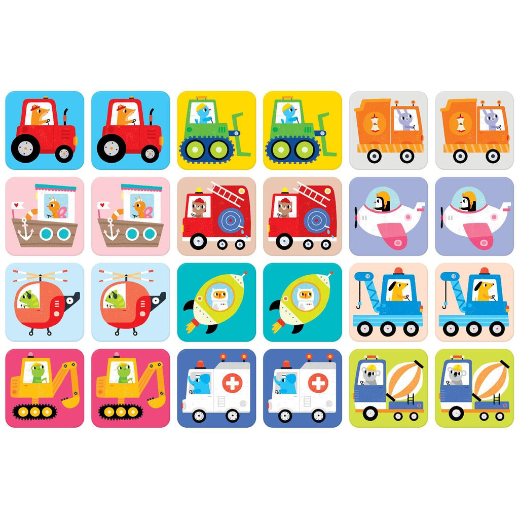 Suuuper Size Memory Game Vehicles - TheToysRoom