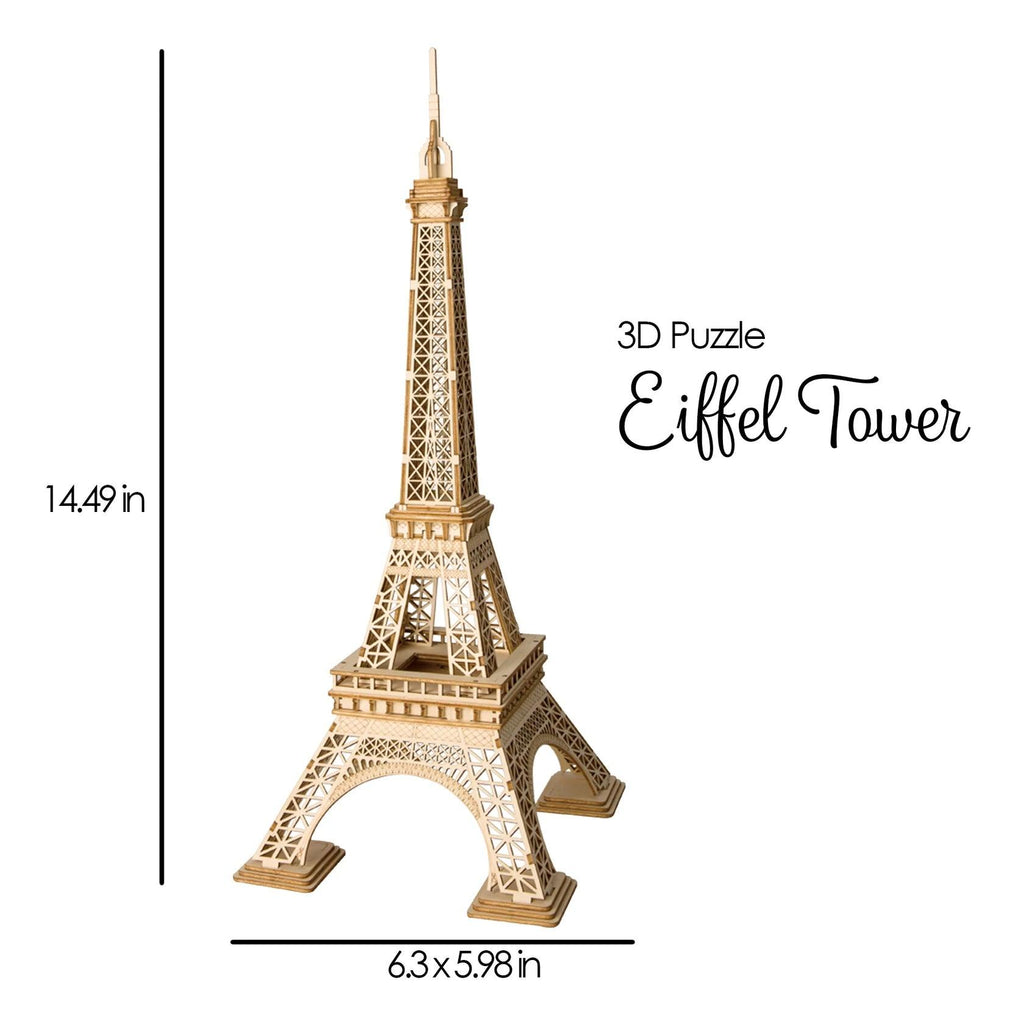 3D Wooden Puzzle Eiffel Tower - TheToysRoom