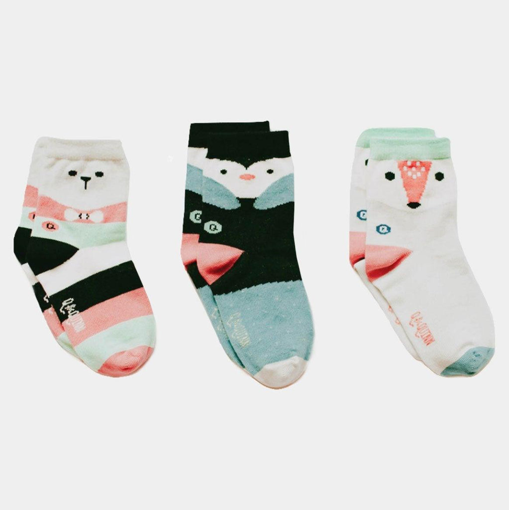 Baby Toddler Socks - Artic Animals - TheToysRoom
