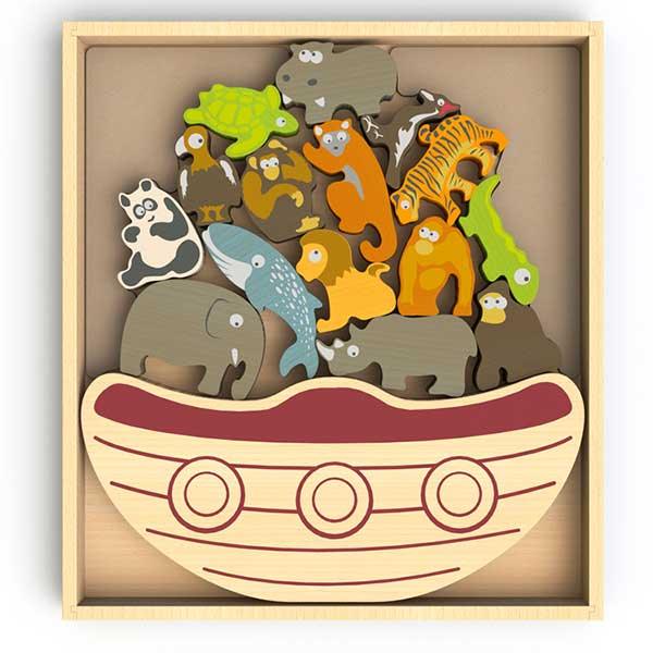 Balance Boat - Endangered Animals Game - TheToysRoom
