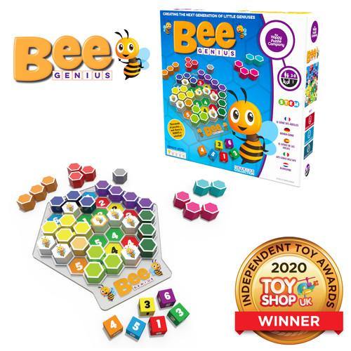 Bee Genius - Award Winner Puzzle Family Board Game - TheToysRoom