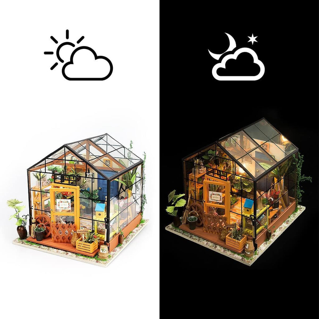Cathy's Flower House - 3D Dollhouse Puzzle - TheToysRoom