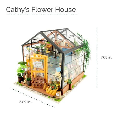 Cathy's Flower House - 3D Dollhouse Puzzle - TheToysRoom