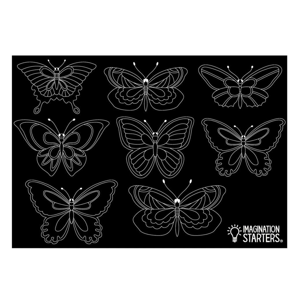 Chalkboard Butterfly Placemat - TheToysRoom