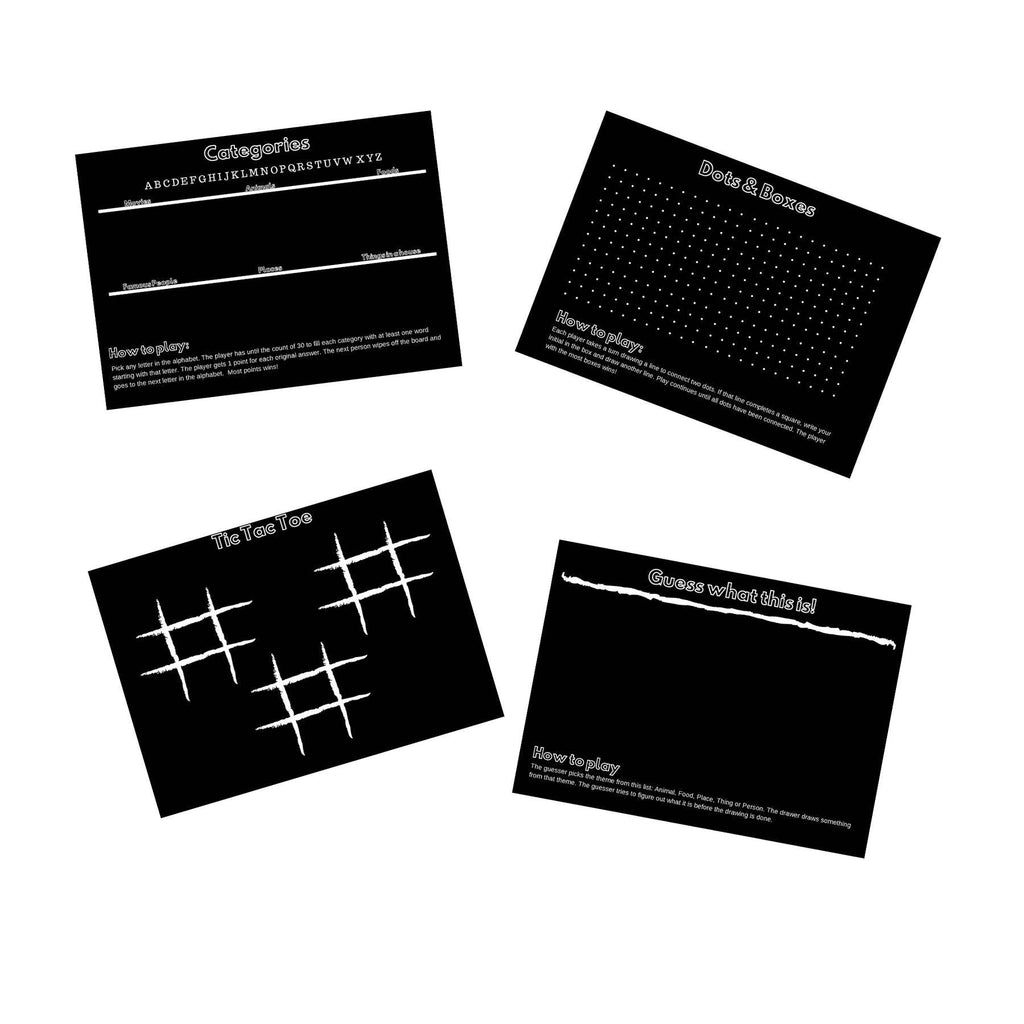 Chalkboard Placemats 9”x12” Creative - TheToysRoom