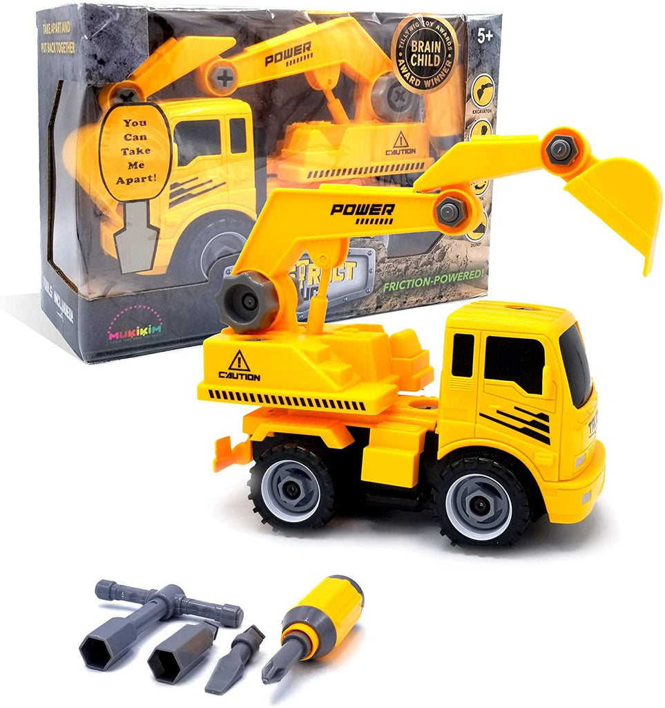 Construct A Truck - Excavator - TheToysRoom
