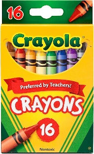 Crayola - Classic Color Crayons, 16 Colors - TheToysRoom