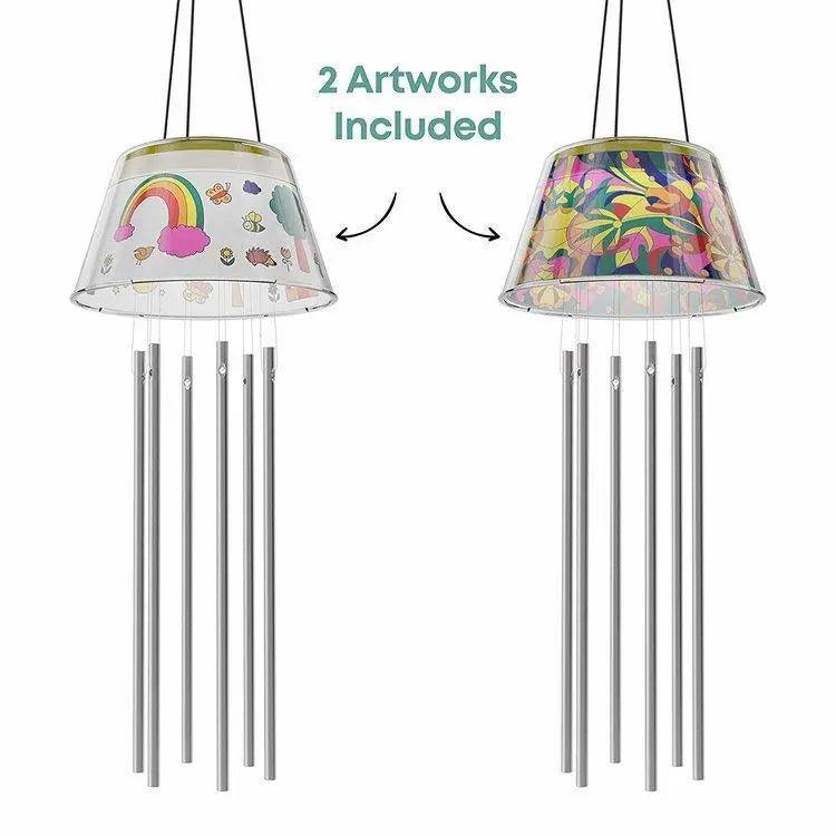 Create Your Own Solar-Powered Light-Up Wind Chime Kit - TheToysRoom