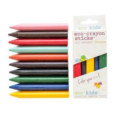 eco-crayon sticks - 10-pack - TheToysRoom