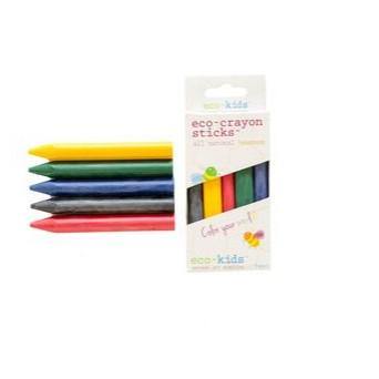 Eco-crayon sticks - 5-pack - TheToysRoom