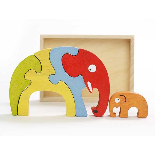 Elephant Family Puzzle - TheToysRoom