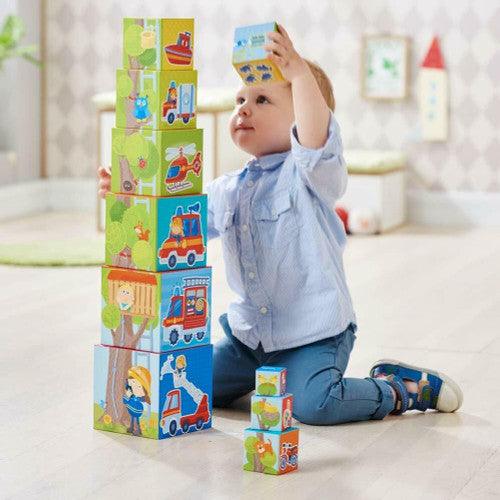 Fire Brigade Stacking Cubes - TheToysRoom