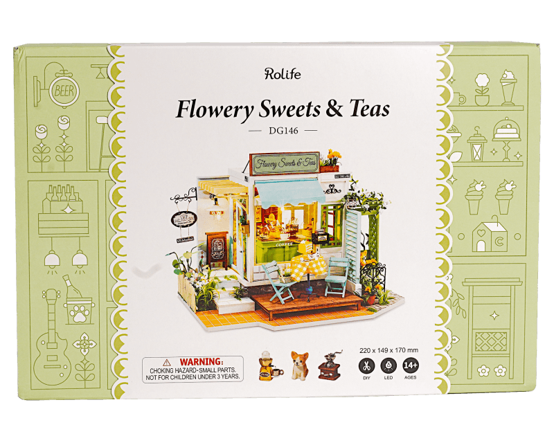 Flowery Sweets & Teas - TheToysRoom