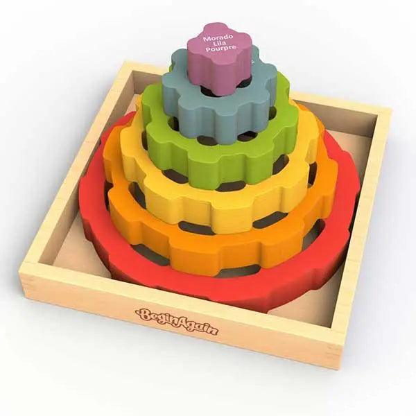 Gear Stacker Toddler Toy - TheToysRoom