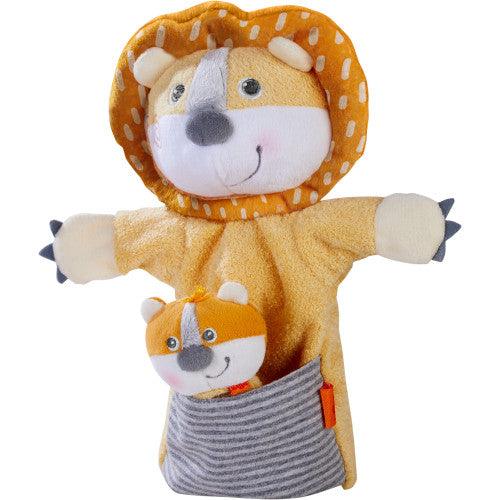 Glove Puppet Lion With Cub - TheToysRoom