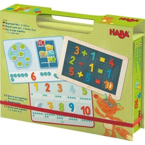 HABA Magnetic Game Box 1, 2, 3 Numbers & You! - TheToysRoom
