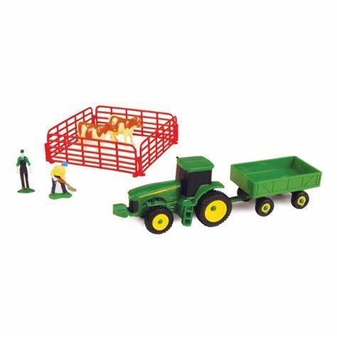John Deere 10 Piece Mini Farm Set - TheToysRoom
