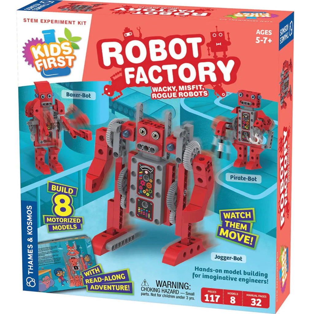 Kids First Robot Factory: Wacky, Misfit, Rogue Robots - TheToysRoom