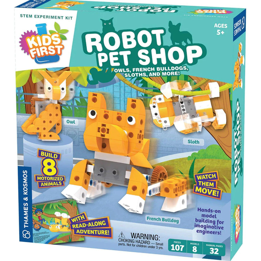 Kids First Robot Pet Shop: Owls, French Bulldogs, Sloths, and More! - TheToysRoom
