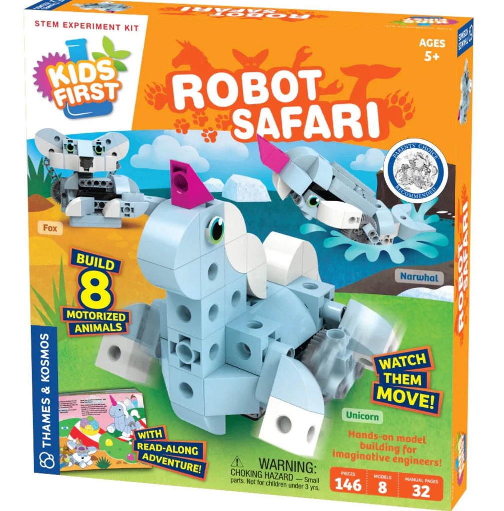 Kids First: Robot Safari - Introduction to Motorized Machines - TheToysRoom