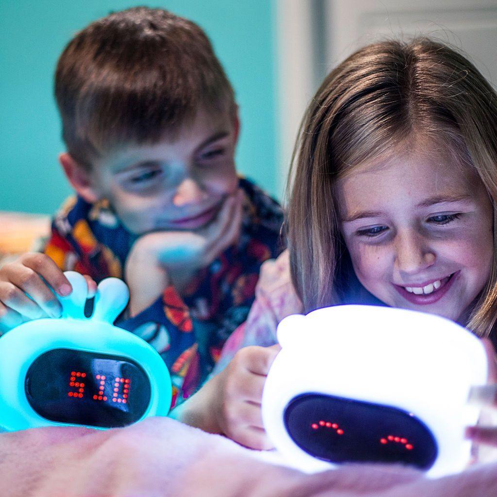 LumiClock Bunny Night Light Alarm Clock - TheToysRoom