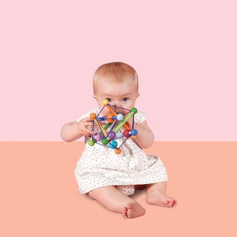 Manhattan Toy Skwish Color Burst Rattle - TheToysRoom