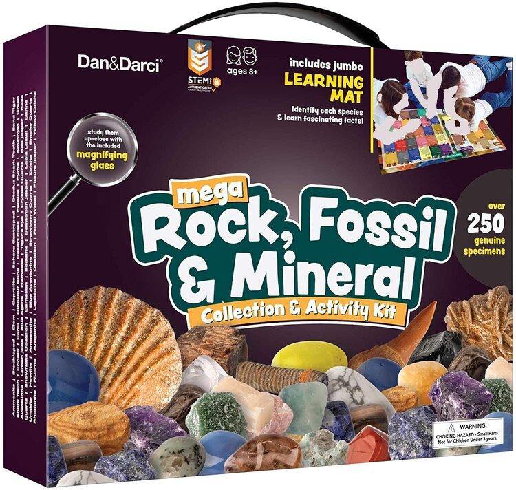 Mega Rock , Fossil & Mineral Collection & Activity Kit - TheToysRoom