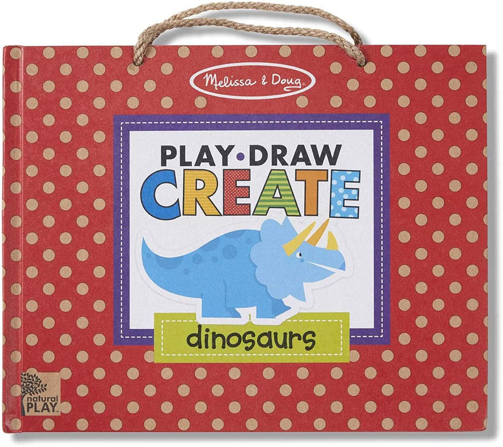 Melissa & Doug - Play Draw Create Dinosaurs - TheToysRoom