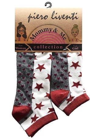 Mommy and Me, All Starts, 2-Pair Socks - TheToysRoom