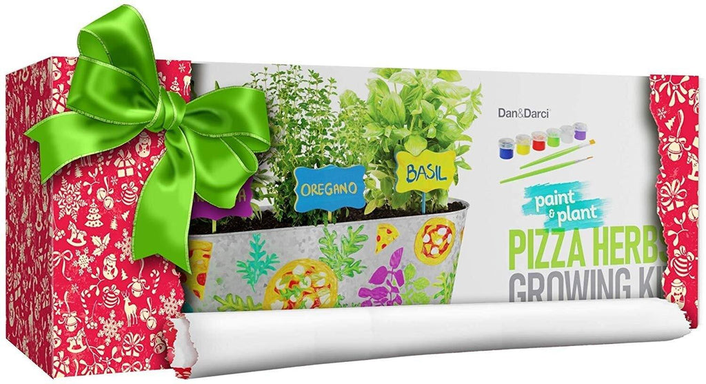 Paint & Plant Pizza Herb Growing Kit - TheToysRoom
