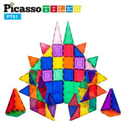 PicassoTiles PT61 3D Magnetic Building Block Tiles - TheToysRoom
