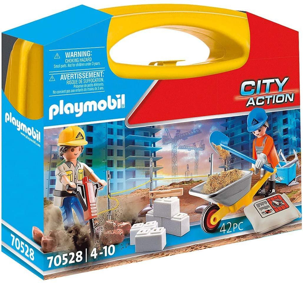 Playmobil Construction Site Carry Case - TheToysRoom