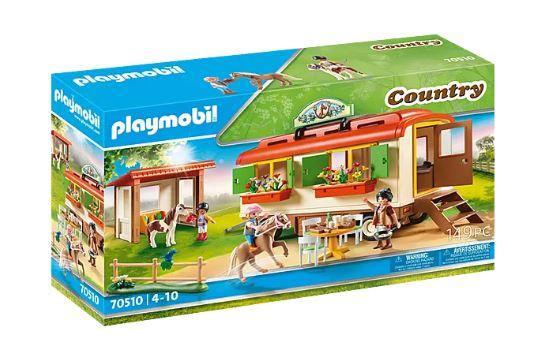 Pony Shelter with Mobile Home - TheToysRoom