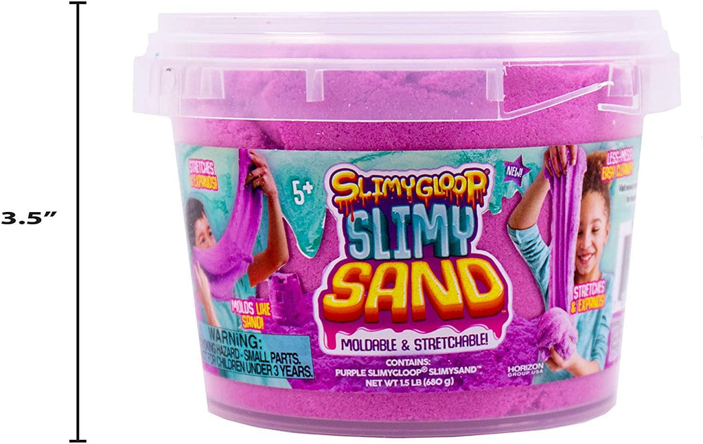 SLIMYGLOOP SLIMYSAND Bucket 1.5 lb. - Purple - TheToysRoom