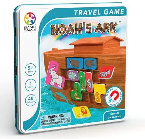 SmartGames Noah's Ark Tin Box Magnetic Travel Game - TheToysRoom