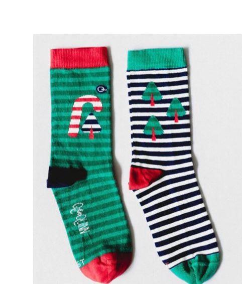 Socks | Christmas | Candy Cane - Organic Cotton - Kids - TheToysRoom