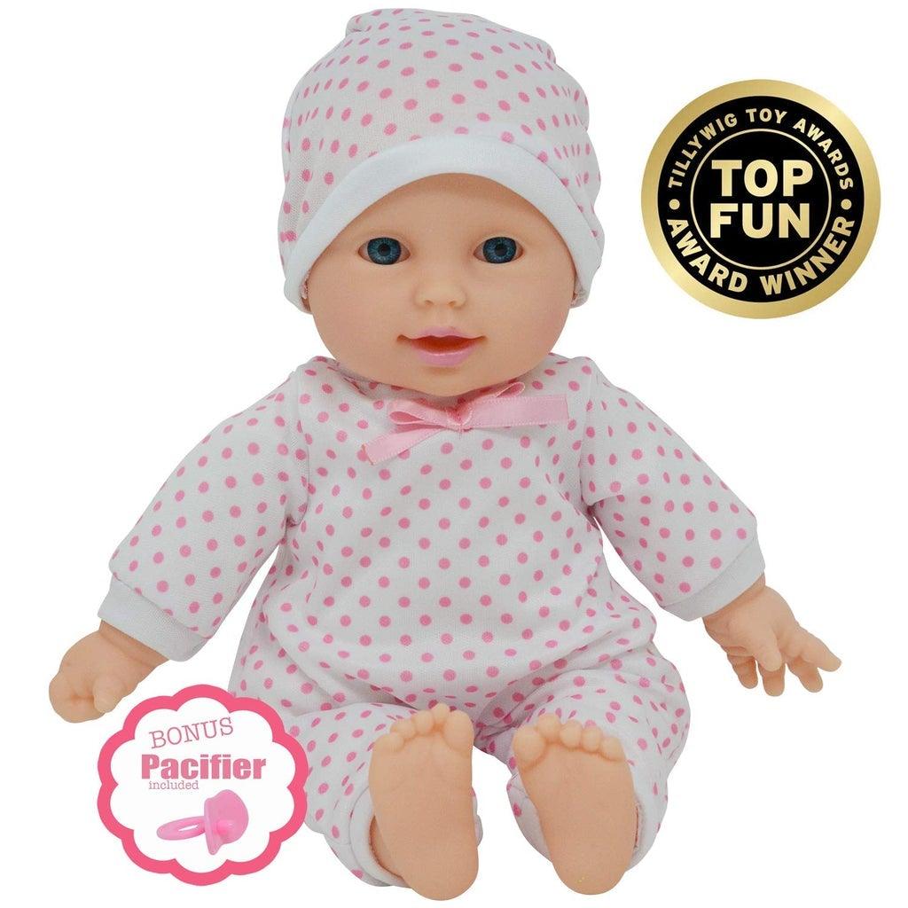 Soft Baby Doll in Gift Box (Caucasian) - 11" - The New York Doll Collection - TheToysRoom
