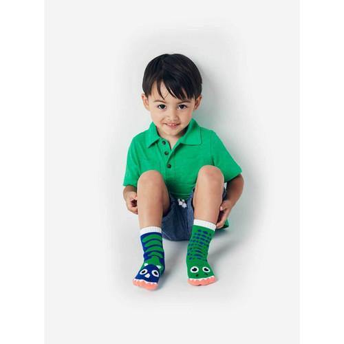T-Rex & Triceratops | Kids Collectible Mismatched Socks - TheToysRoom